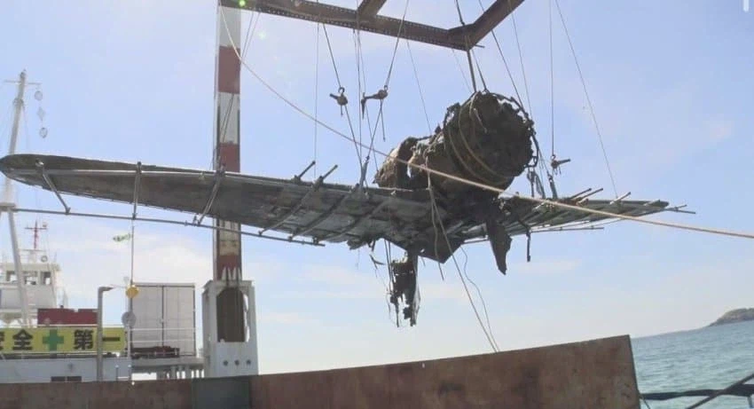 가고시마 앞바다에 빠진 시덴카이 인양됨_7.webp