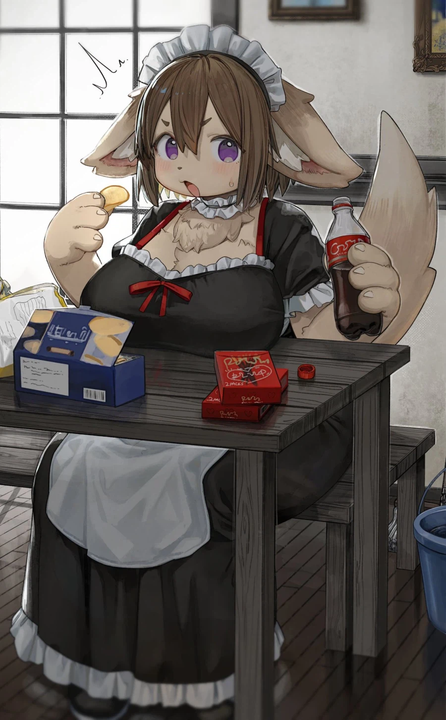 간식먹다가 들킨 퍼리_1.webp