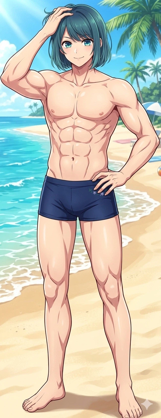 최애의 아이 수영복 일러스트.jpg_5.webp