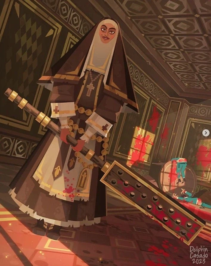 힘 하나만큼은 자신있는 수녀님_1.webp