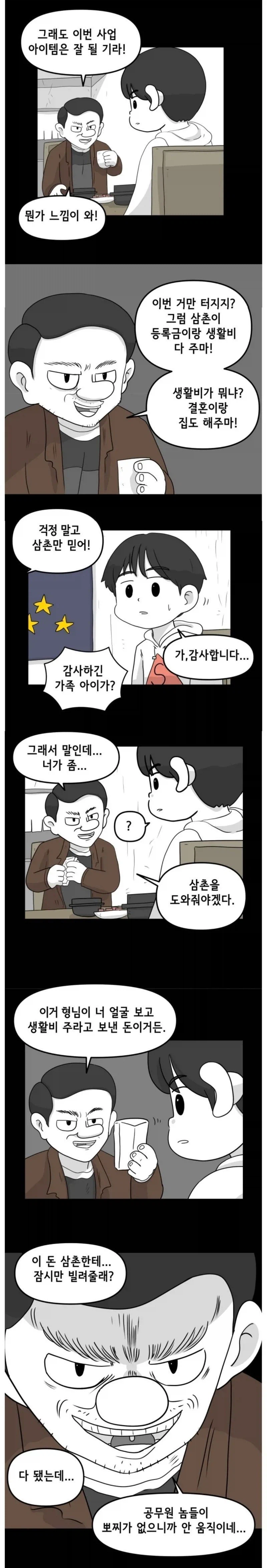 조카의 돈을 빌려 사업하는 삼촌_1.webp