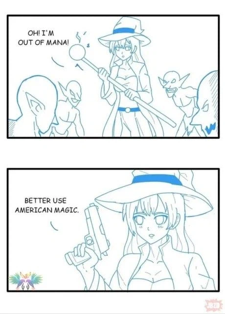 고블린굴에서 마력이 바닥난 마녀씨_1.webp