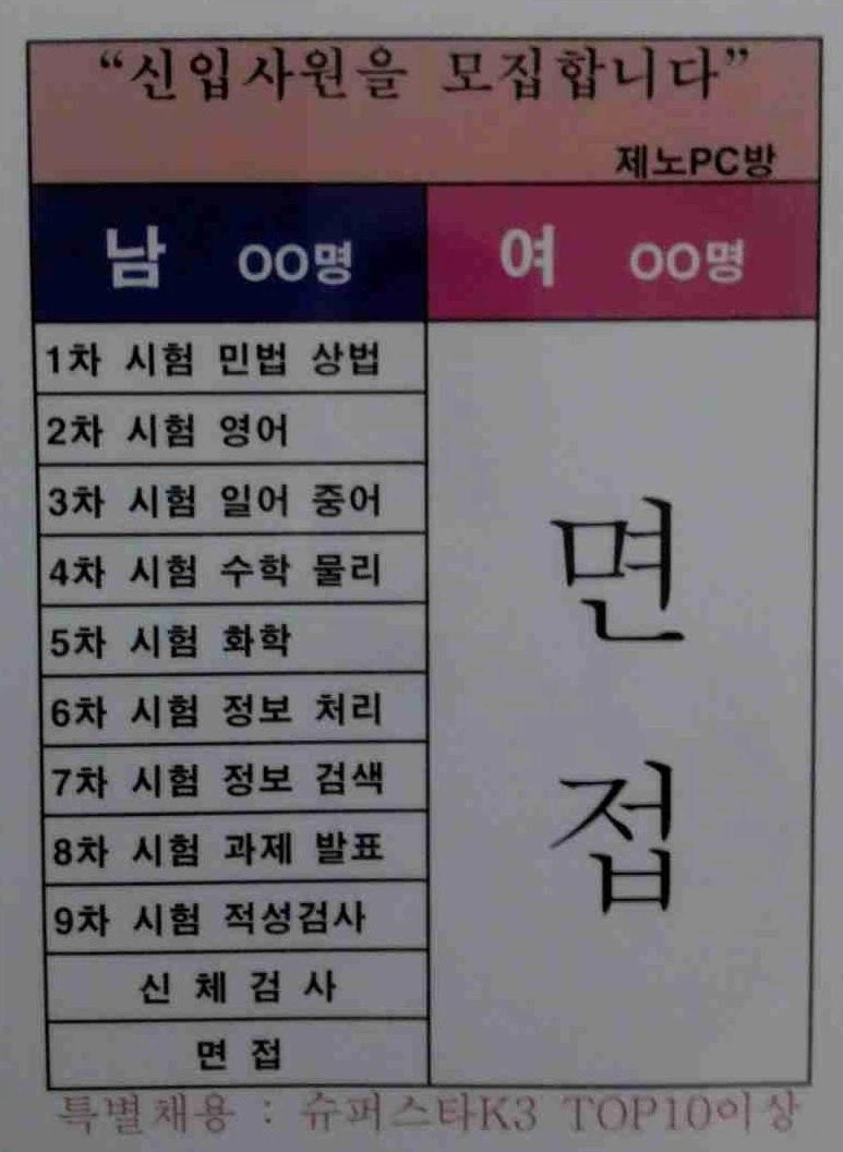 피시방 신입사원 모집 레전드ㄷㄷㄷ_1.webp