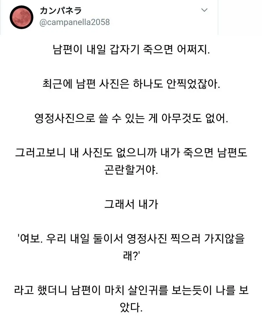 남편한테 따로 사진 찍자고 부탁한 아내_1.webp