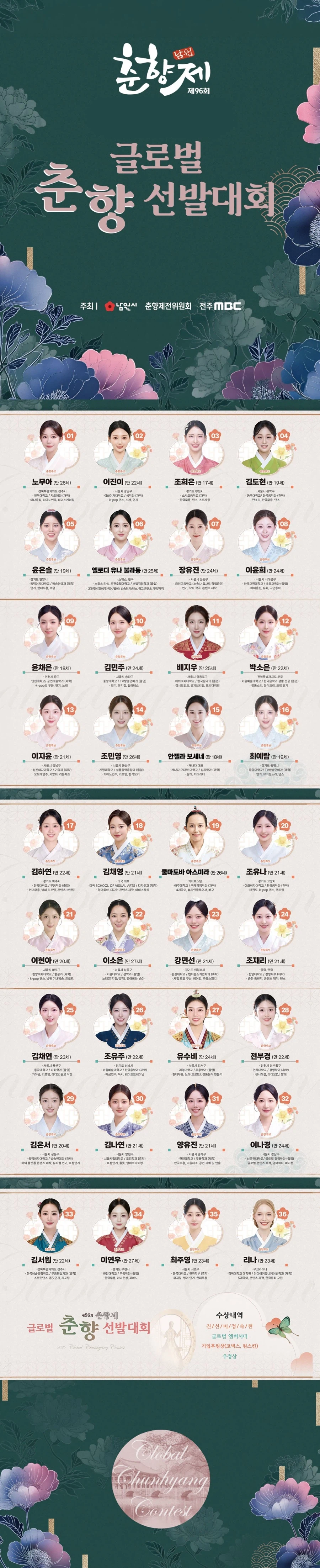 2026 미스 춘향 후보자 36인 사진 공개.jpg_1.webp