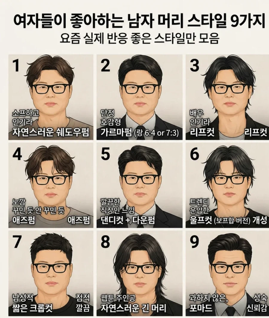 여자들이 좋아할 머리스타일9가지_1.webp