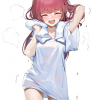이런 누나가 "근삣삐쿤, 어서 씻고 나와~ 조져줄게♡"라고 하면 어캄...