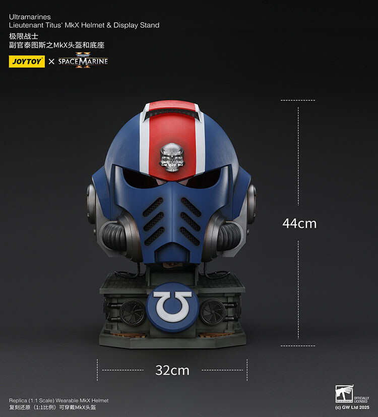 [조이토이] SpaceMarine2 1:1 루테넌트 타이투스 MkX 헬멧_7.jpg
