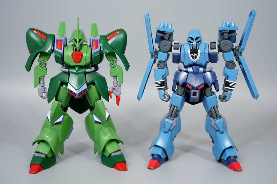 [반다이] HGUC 1/144 갈루스 J와 슈츠룸 갈루스 비교 이미지_1.jpg