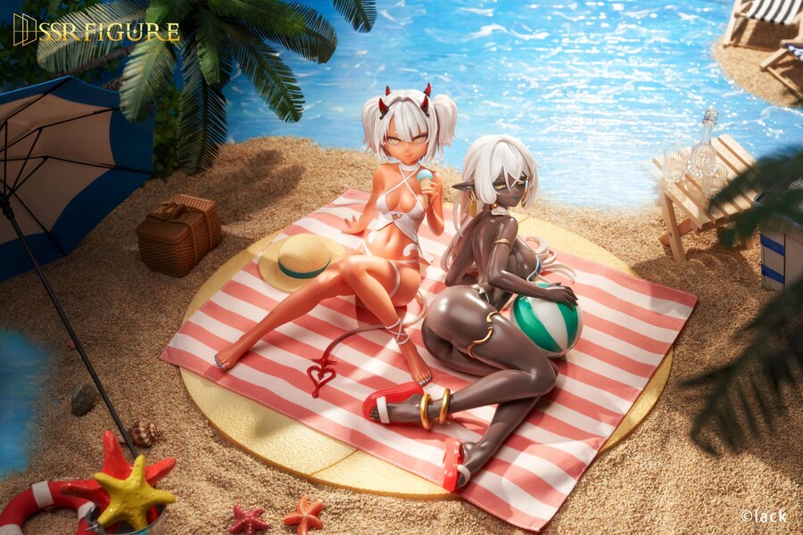 [SSR피규어] 카페인 짱 & 다크 엘프 무희의 여름_8.jpg