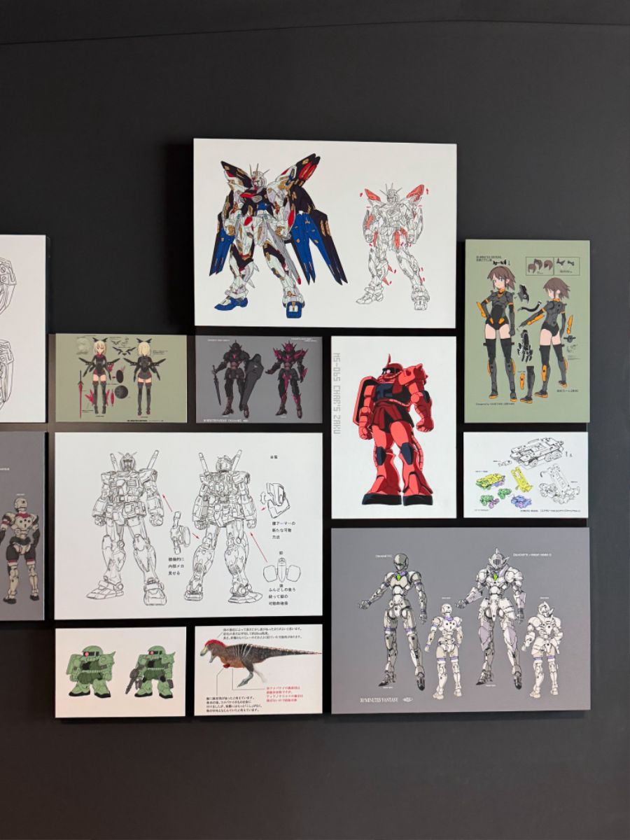 [반다이] BHCPDII MUSEUM 통로 벽면 설정화 외 내부 촬영 사진_13.jpg