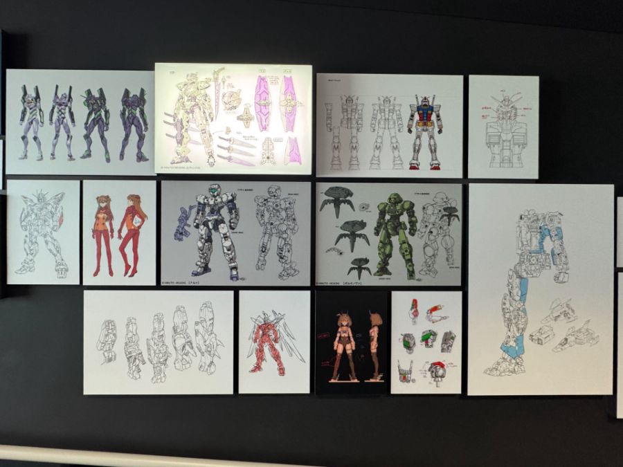 [반다이] BHCPDII MUSEUM 통로 벽면 설정화 외 내부 촬영 사진_18.jpg