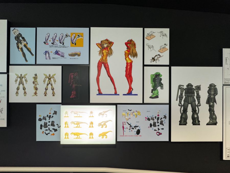 [반다이] BHCPDII MUSEUM 통로 벽면 설정화 외 내부 촬영 사진_20.jpg
