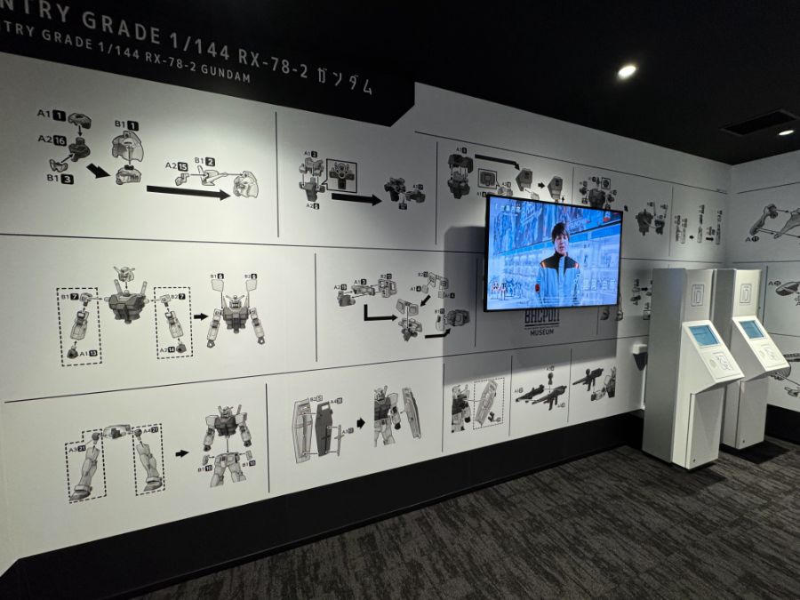 [반다이] BHCPDII MUSEUM 통로 벽면 설정화 외 내부 촬영 사진_30.jpg