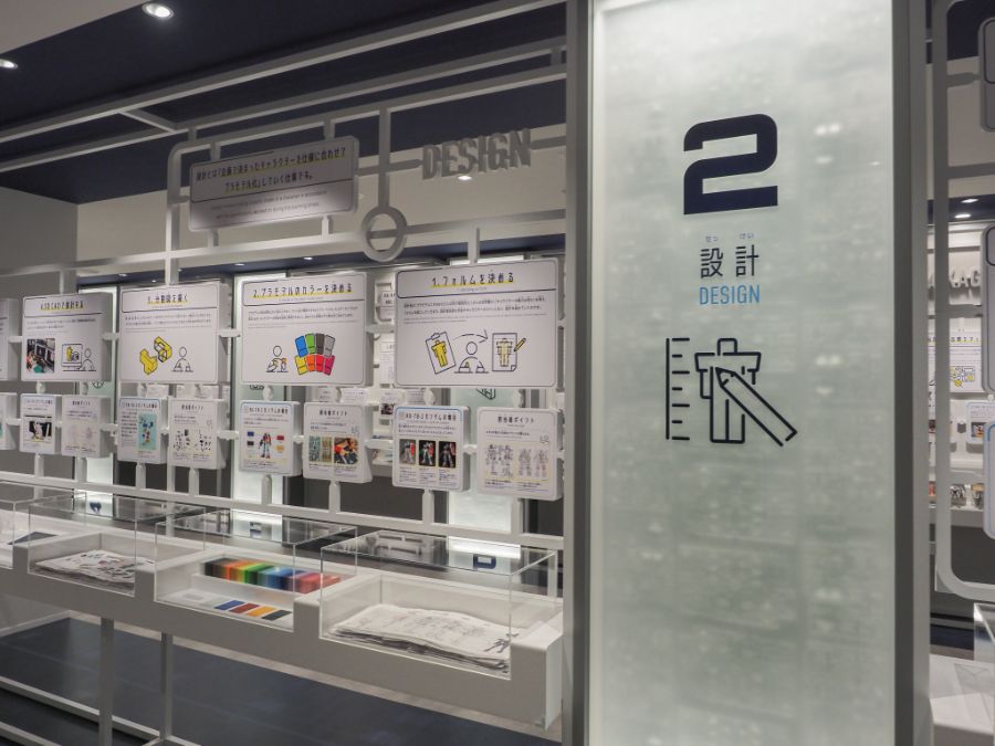 [반다이] BHCPDII MUSEUM 통로 벽면 설정화 외 내부 촬영 사진_42.jpg