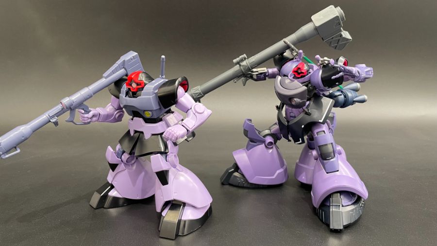 HG GQ 1/144 릭 돔 + 우주세기 돔 나열 & 신제품 샘플 사진_1.jpg