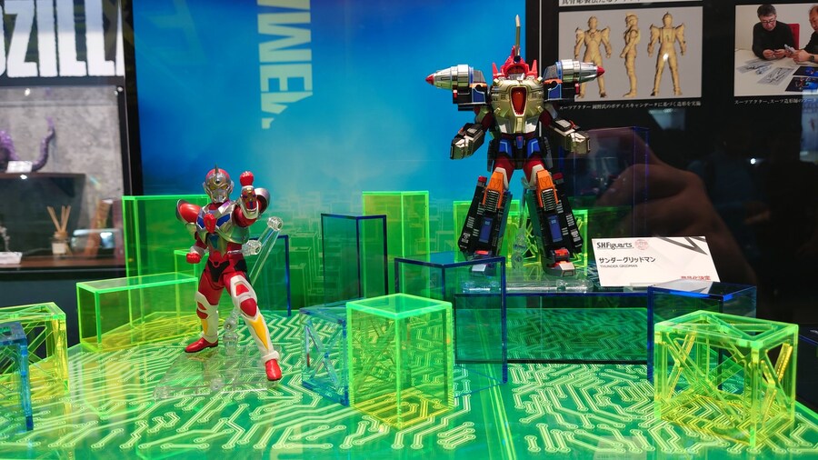 [반다이] S.H.Figuarts 진골조제법 선더 그리드맨 샘플 전시_7.jpg