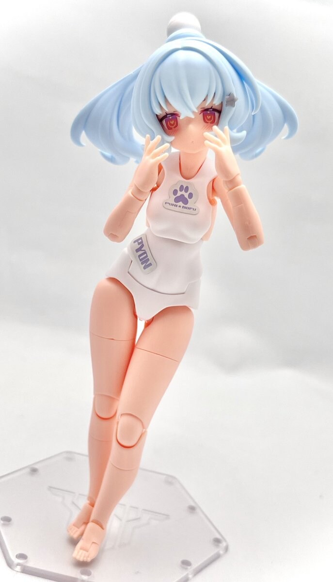 [코토부키야] 메가미 디바이스 PUNI☆MOFU 유키투 조립 샘플 공개_1.jpg