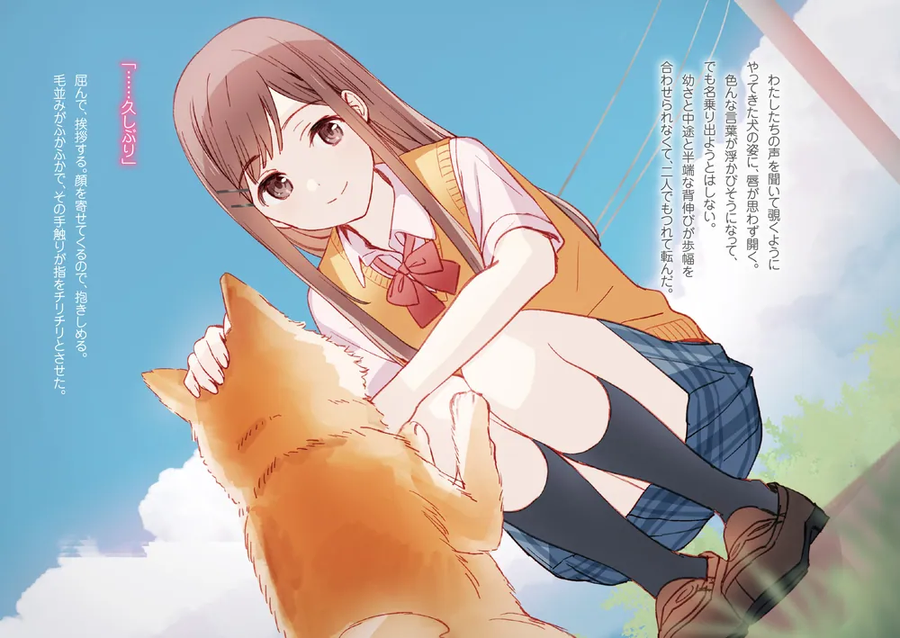 아다치와 시마무라 13권 표지, 일러스트_4.webp