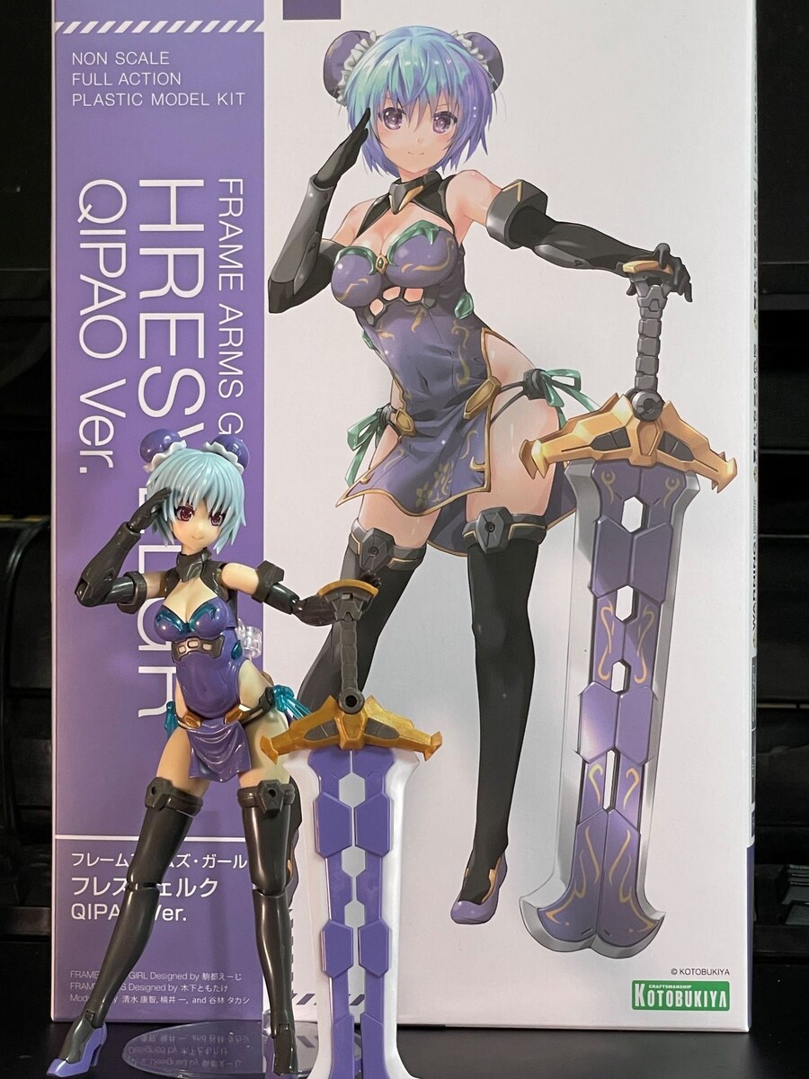 [코토부키야] 프레임암즈 걸 흐레스벨그 QIPAO 발매기념 코마츠 에이지씨 코멘트_1.jpg