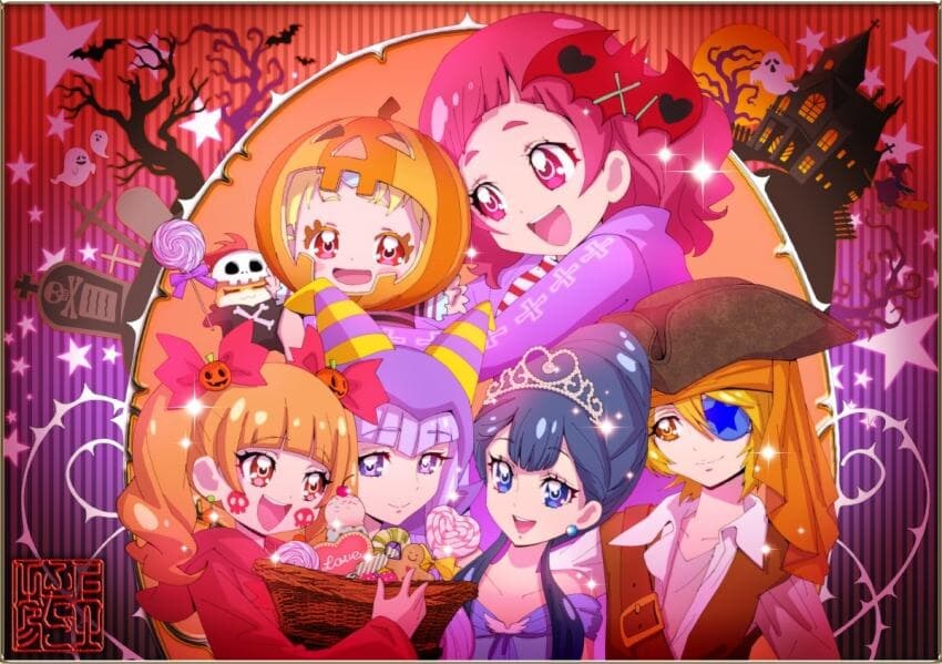 [프리큐어 시리즈] 코믹스판 작가의 할로윈 기념 일러스트_2.jpg