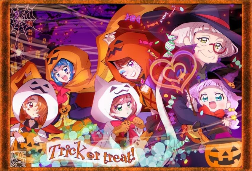 [프리큐어 시리즈] 코믹스판 작가의 할로윈 기념 일러스트_5.jpg