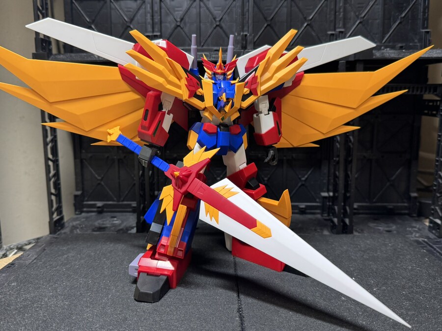 [코토부키야] 용자성전 반간 웨폰 세트 해외 리뷰_6.jpg