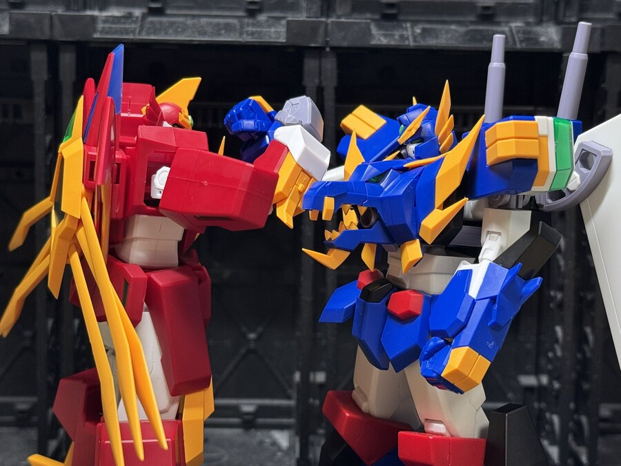 [코토부키야] 용자성전 반간 웨폰 세트 해외 리뷰_1.jpg