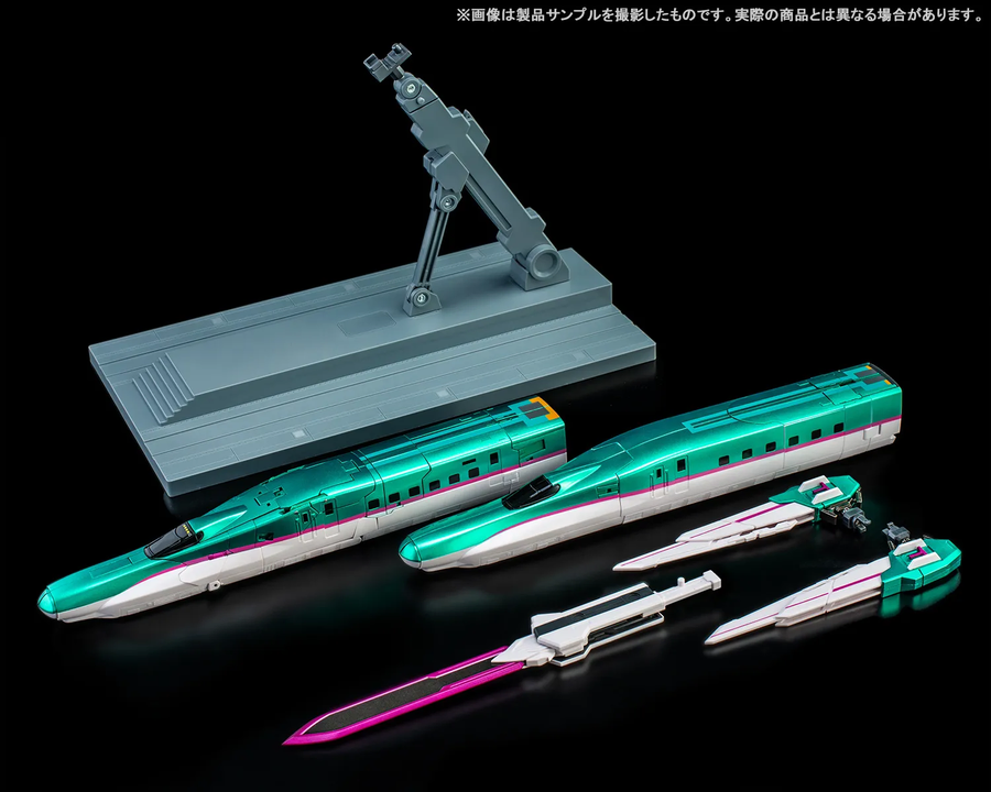 [반다이] 초합금혼 신칸센 변형로보 신카리온 E5 하야부사 제품 샘플 소개 전편_3.webp