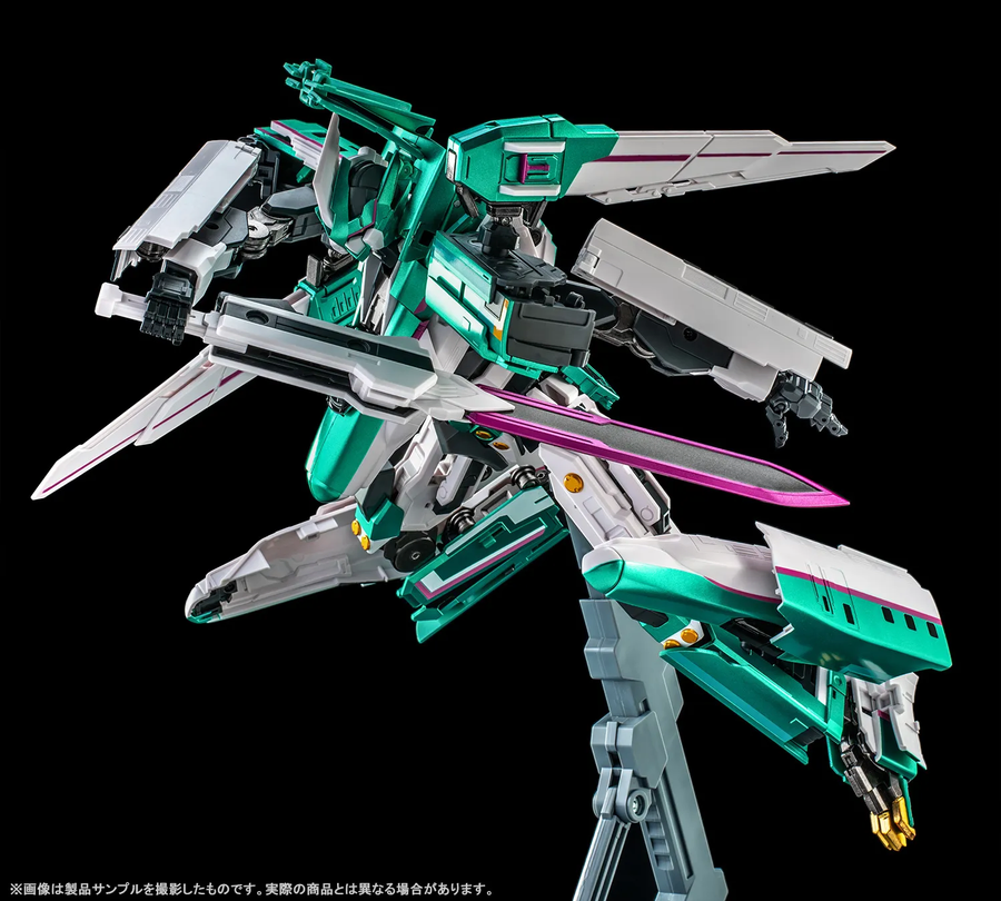 [반다이] 초합금혼 신칸센 변형로보 신카리온 E5 하야부사 제품 샘플 소개 전편_14.webp