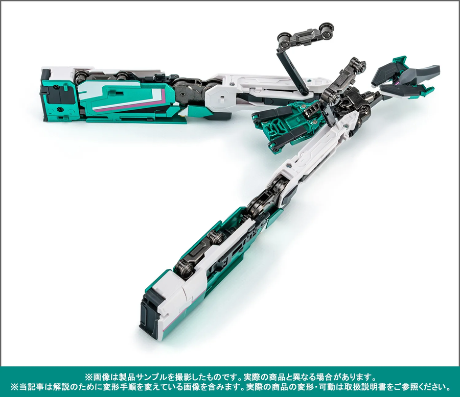 [반다이] 초합금혼 신칸센 변형로보 신카리온 E5 하야부사 제품 샘플 소개 후편_10.webp