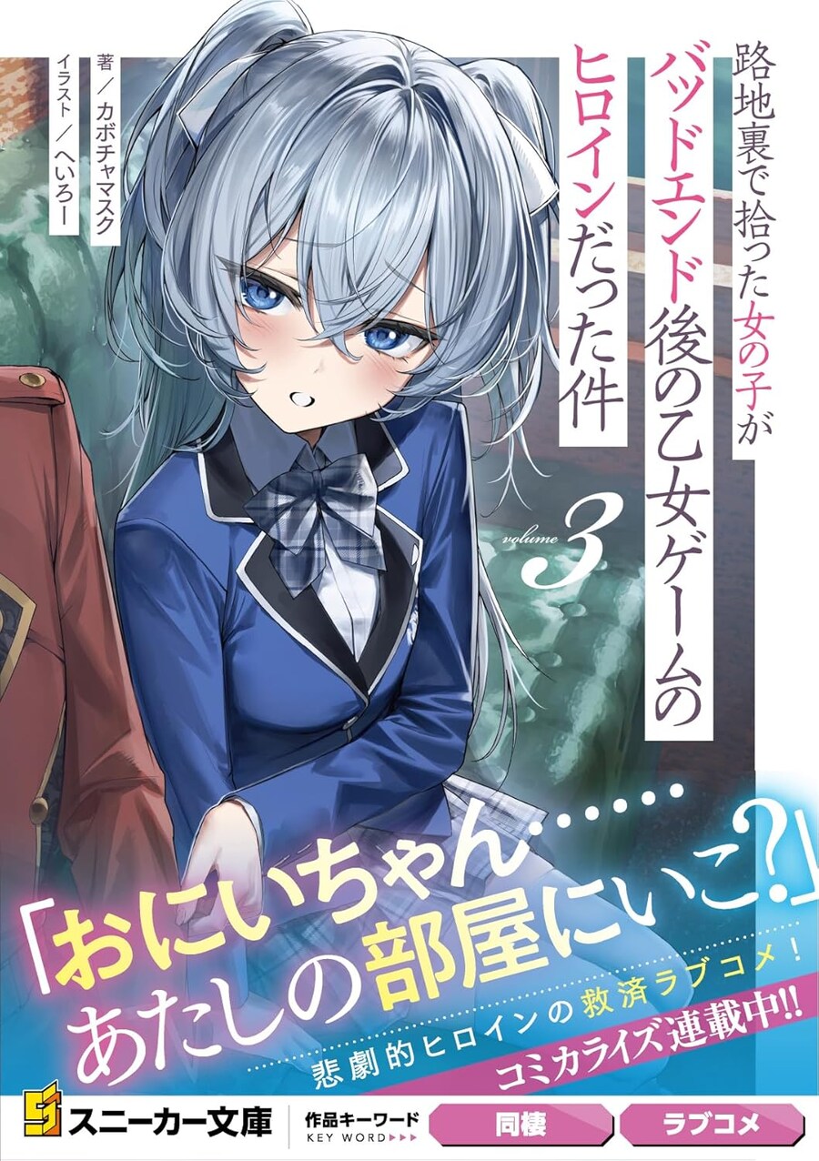 뒷골목에서 주운 소녀가 배드 엔딩 후 여성향 게임의 히로인이었던 건 3권 표지_2.jpg