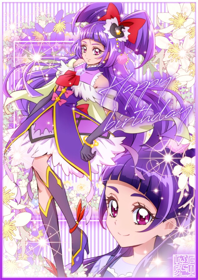 [마법사 프리큐어!] 코믹스판 작가의 이자요이 리코 생일 축하 일러스트_1.png