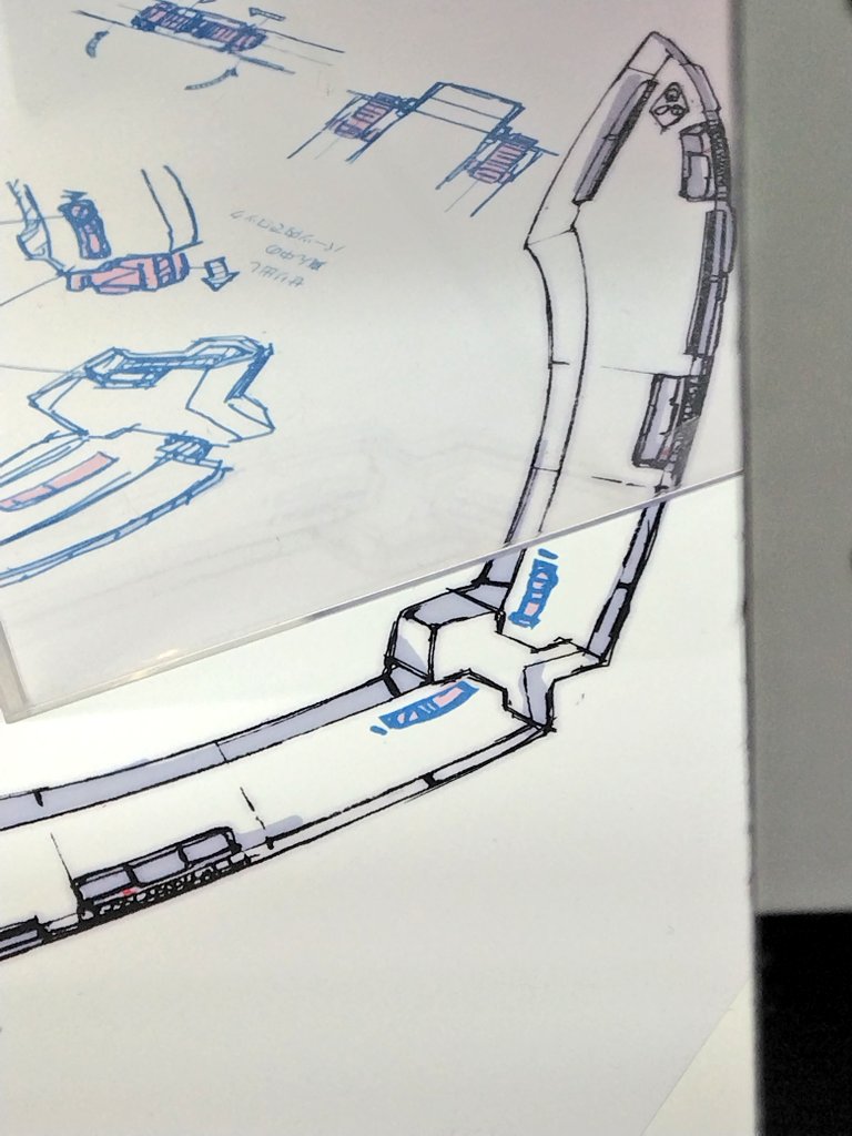 [반다이] 메탈 빌드 건담 발바토스 (가칭) 전시 하단 스케치 일부 사진_5.jpg