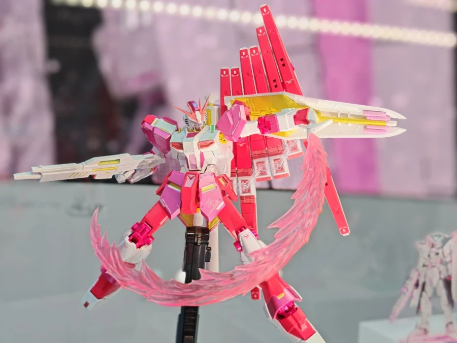 [반다이] 건담 X 홀로라이브 메탈로봇혼 뉴건담【사쿠라 미코 Ver.】전시 이미지_3.webp
