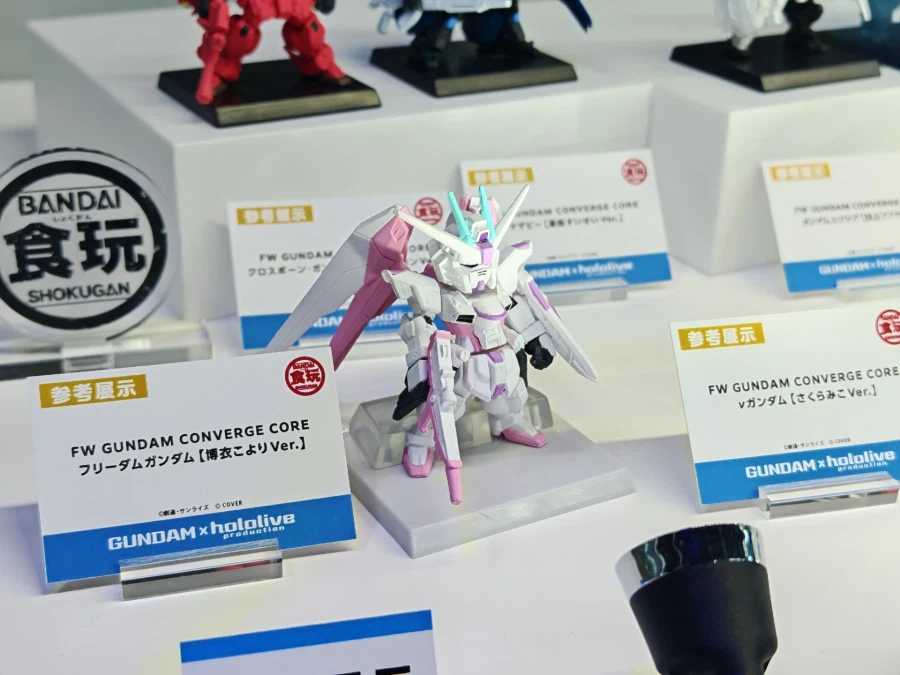 [반다이식완] 건담 X 홀로라이브 건담 컨버지 전시 이미지_5.webp