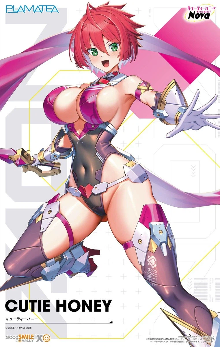 [굿 스마일] PLAMATEA 큐티 하니 패키지 일러스트_1.webp