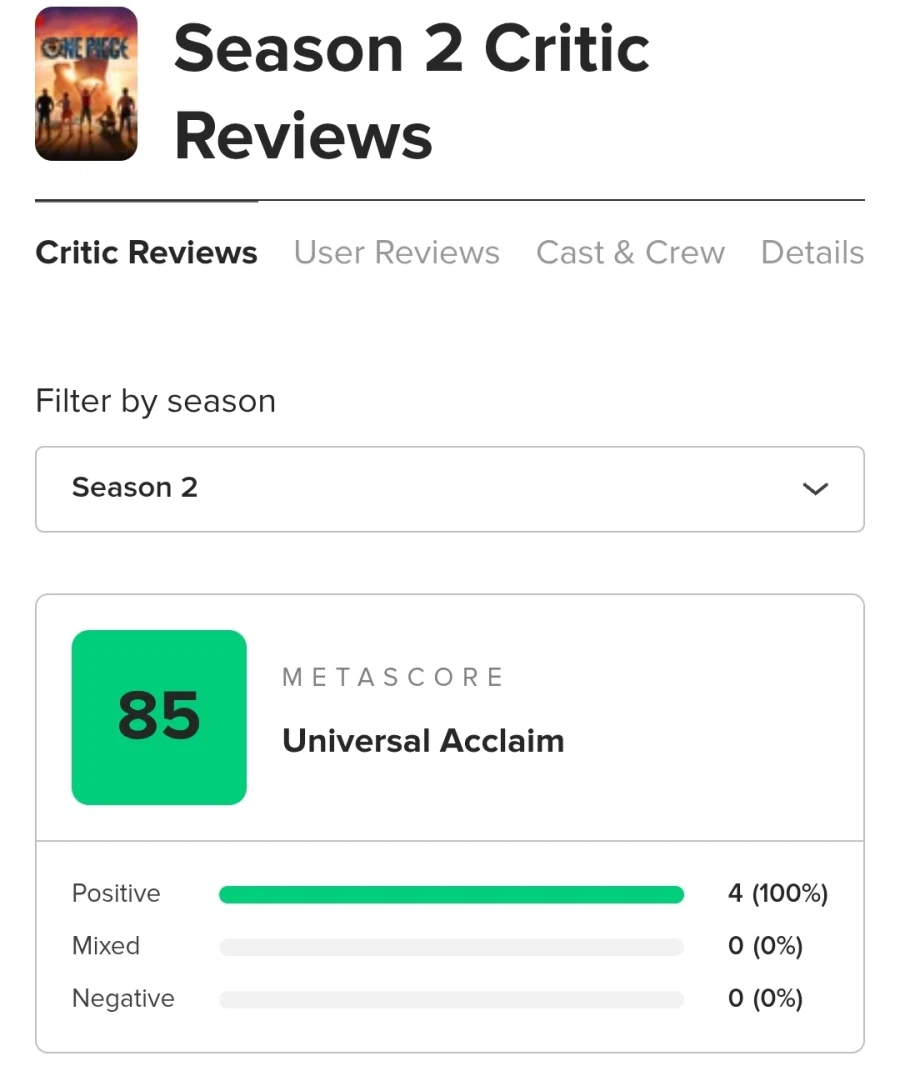 넷플릭스) 원피스 시즌2 리뷰 점수_1.webp