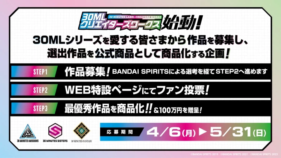 [반다이] 30ML CREATORS WORKS -드디어 시동-_1.webp