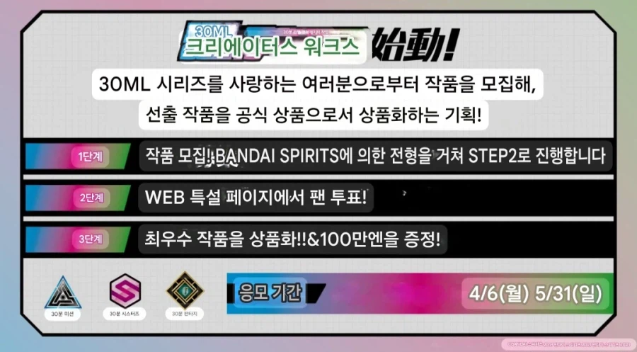 [반다이] 30ML CREATORS WORKS -드디어 시동-_2.webp