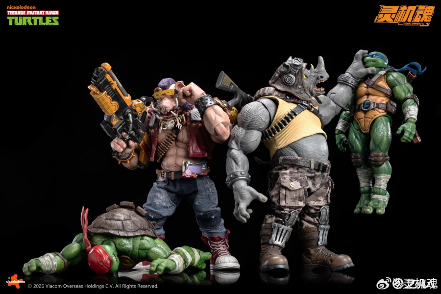 [령기혼] 닌자 거북이 - 비밥 & 록스테디_3.webp