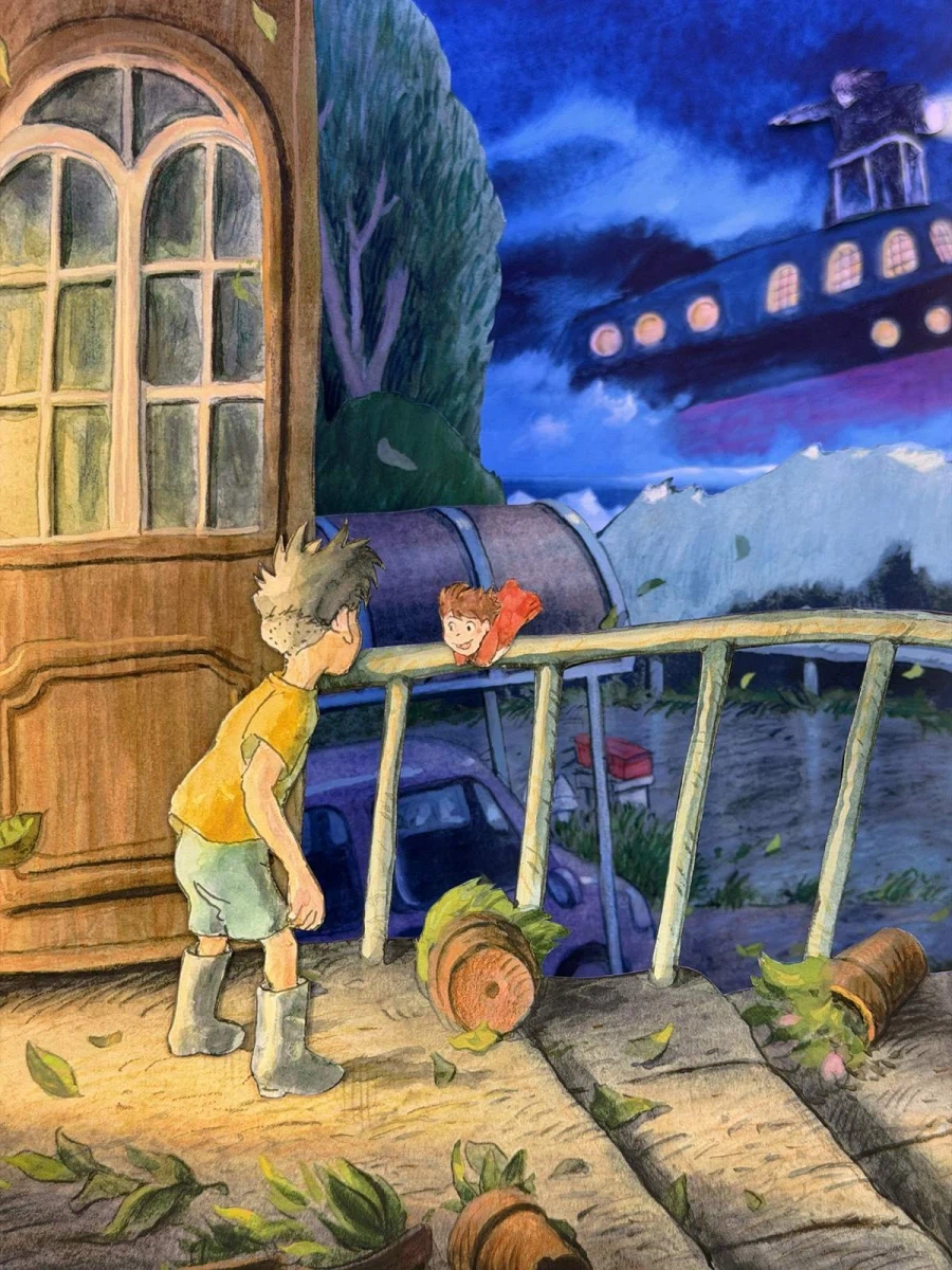 미야자키 하야오) 근황 및 신규일러스트 공개_13.webp