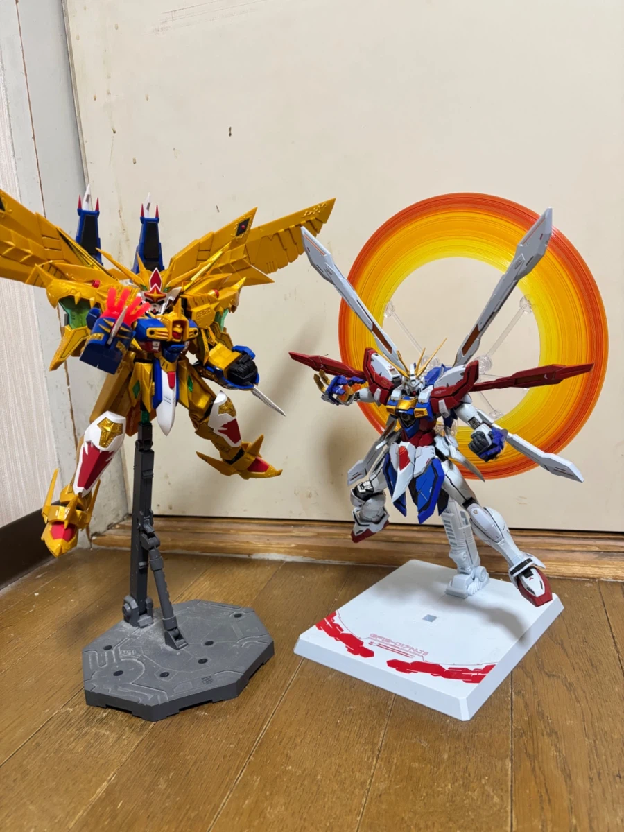 SD 황금신 스페리올 카이저 / 태양신 갓 카이저 세트 가조립 사진_18.webp