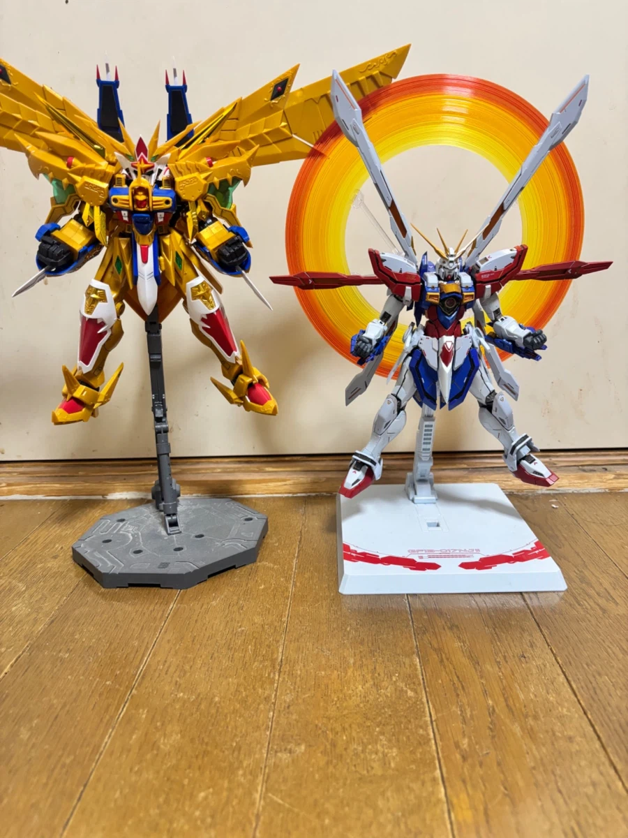 SD 황금신 스페리올 카이저 / 태양신 갓 카이저 세트 가조립 사진_19.webp