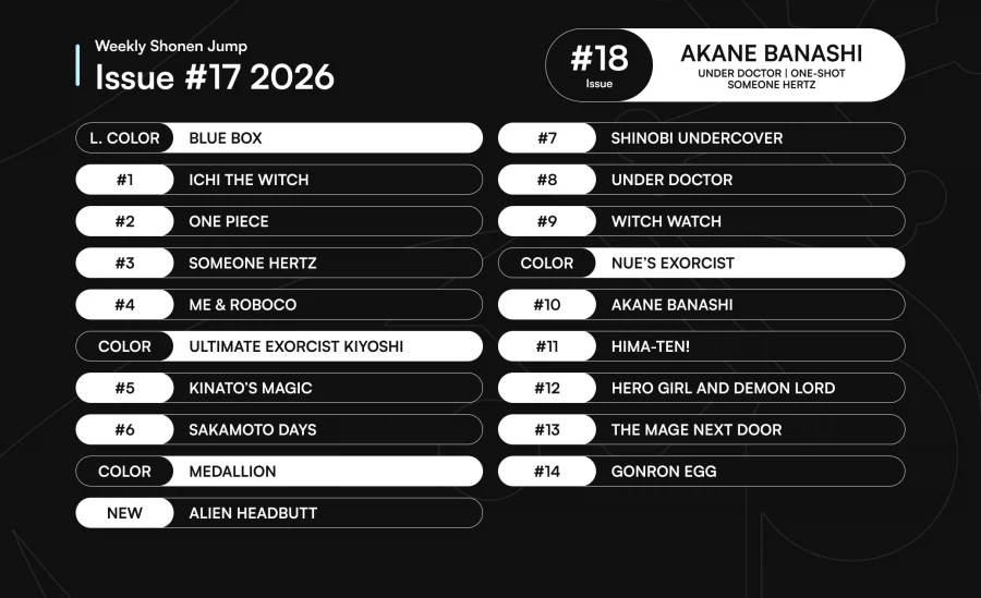 소년점프 이번주 게재순위_1.webp