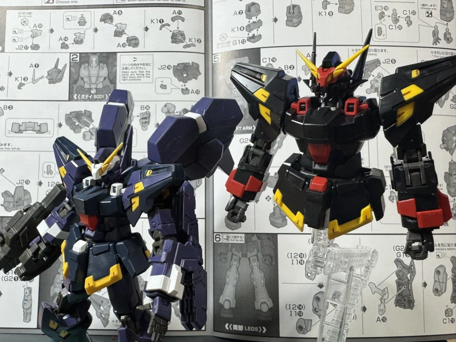 HG SRW 휘케바인 Mk-Ⅲ 트롬베 가조립 & 조합 사진_1.webp