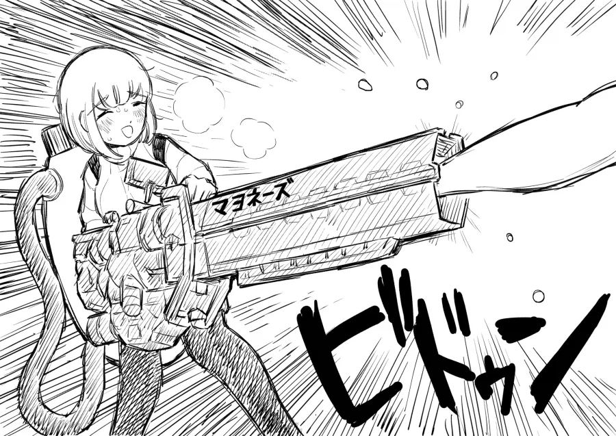 폭식너무 좋아 모치즈키x바이오 하자드 콜라보_3.webp