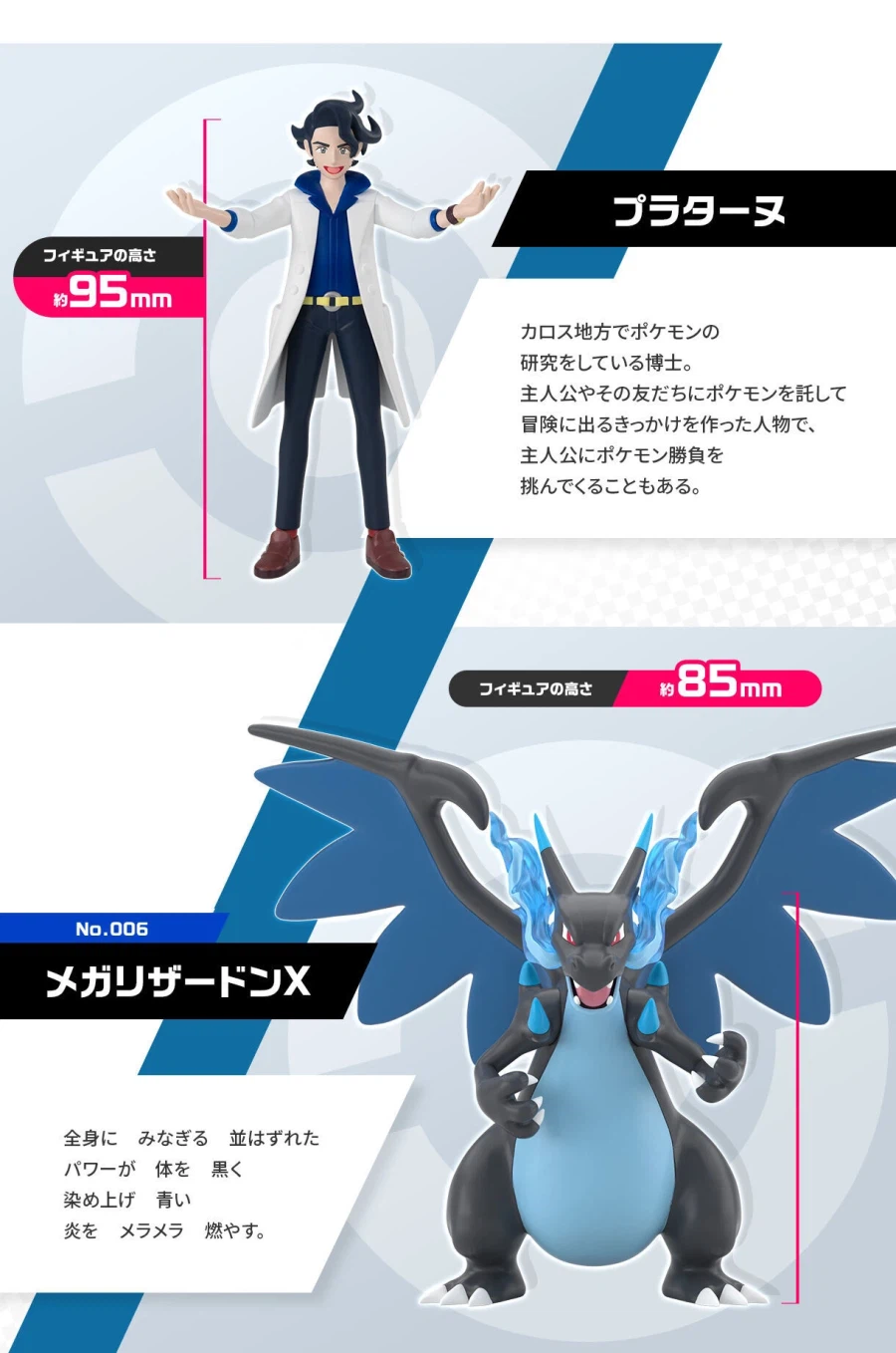 [반다이식완] 포켓몬 스케일 월드 칼로스 지방 플라타느&메가 리자몽 X_4.webp