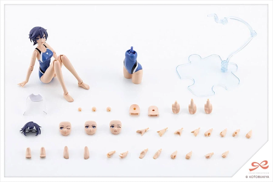 [코토부키야] 창채소녀정원 사오토메 루이【경영 수영복】. 3월 24일 예약 시작_3.webp