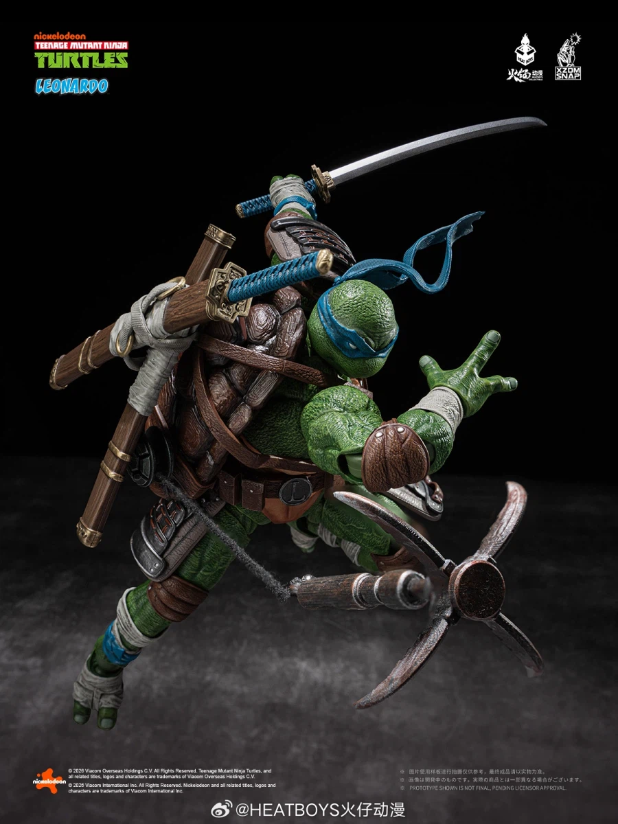 [히트보이즈] 1/9 히트피그 닌자 거북이 - 레오나르도_5.webp